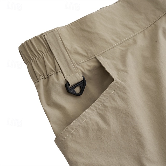 Versatile Tactical Cargo Shorts with Zipper Pockets – Waterproof, Breathable, and Ideal for Outdoor Activities